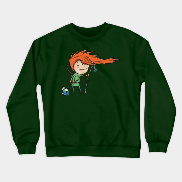 Zoe & the Wild Crewneck Sweatshirt by spartacomargioni